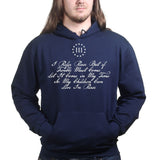 I Prefer Peace Thomas Paine Mens Hoodies