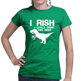 IRish T-Rex Ladies T-shirt