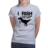 IRish T-Rex Ladies T-shirt Style001