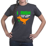 IRish T-Rex Ladies T-shirt Style001