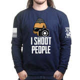 I Shoot People Sweatshirt Style001