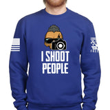 I Shoot People Sweatshirt Style001
