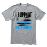Men's Support Law Enforcement T-shirt Style001