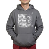 Unisex I Will Fight Hoodie Style001