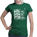 Ladies I Will Fight T-shirt Style001