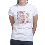 Ladies I Will Fight T-shirt