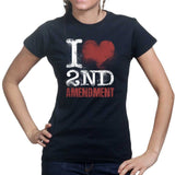 Ladies I Love The 2nd Amendment T-shirt Style001