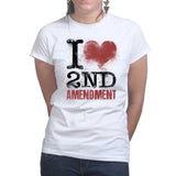 Ladies I Love The 2nd Amendment T-shirt Style001