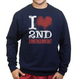 Unisex I Love The 2nd Amendment Sweatshirt Style001