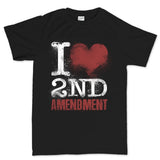 Men's I Love The 2nd Amendment T-shirt Style001