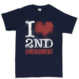 Men's I Love The 2nd Amendment T-shirt Style001