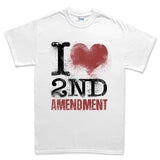 Men's I Love The 2nd Amendment T-shirt Style001