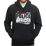 I Love My Police Officer Hoodie Style001