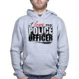 I Love My Police Officer Hoodie Style001