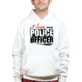 I Love My Police Officer Hoodie Style001