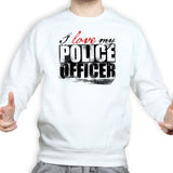 I Love My Police Officer Sweatshirt Style001