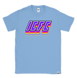 ten/o - 'ICFC Multicolor Logo' T-Shirt - Blue