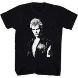 Billy Idol - Black & White - Short Sleeve - Adult - T-Shirt