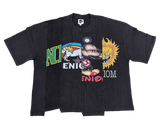 â˜… LIMITED â˜… NENIOM UNEVEN CHARACTERS SHIRT STREETWEAR Y2K