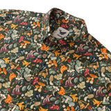 Hawaiian Shirt For Men Long Sleeve Aloha Mushroosh Shirt Forest Edibles By House Of Haricot