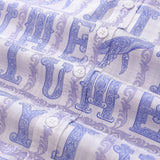 Men's 1970s Vintage Hawaiian Shirt Yiume Print Button-down Short Sleeve Aloha Shirt Tencelâ„¢ Yiume (tencelâ„¢)