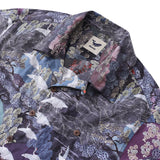 1950s Vintage Hawaiian Shirt For Men Freedom's Dance Shirt Camp Collar 100% Cotton