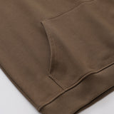 Hawaiian Hoodie For Men Classic Basic Hoodie - BROWN