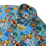Men's Hawaiian Shirt Vintage Cotton Button-down Short Sleeve Aloha Shirt New Hawaiian Motif By Madtropic