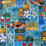 Men's Hawaiian Shirt Vintage Cotton Button-down Short Sleeve Aloha Shirt New Hawaiian Motif By Madtropic