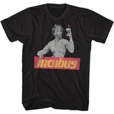 Incubus - Logo Coktail - American Classics - Solid Black Adult Short Sleeve T-Shirt