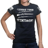 Choose Your Vintage Ladies T-shirt Style001