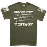 Choose Your Vintage Men's T-shirt Style001