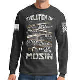 Evolution of Mosin Long Sleeve T-shirt