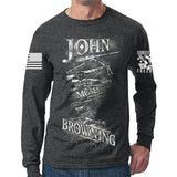 John Moses Browning Long Sleeve T-shirt Style001