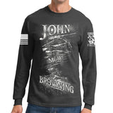 John Moses Browning Long Sleeve T-shirt Style001