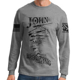 John Moses Browning Long Sleeve T-shirt