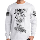 John Moses Browning Long Sleeve T-shirt Style001
