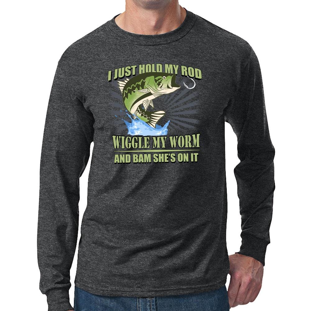 I Hold My Rod Long Sleeve T-shirt Style001