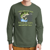 I Hold My Rod Long Sleeve T-shirt Style001