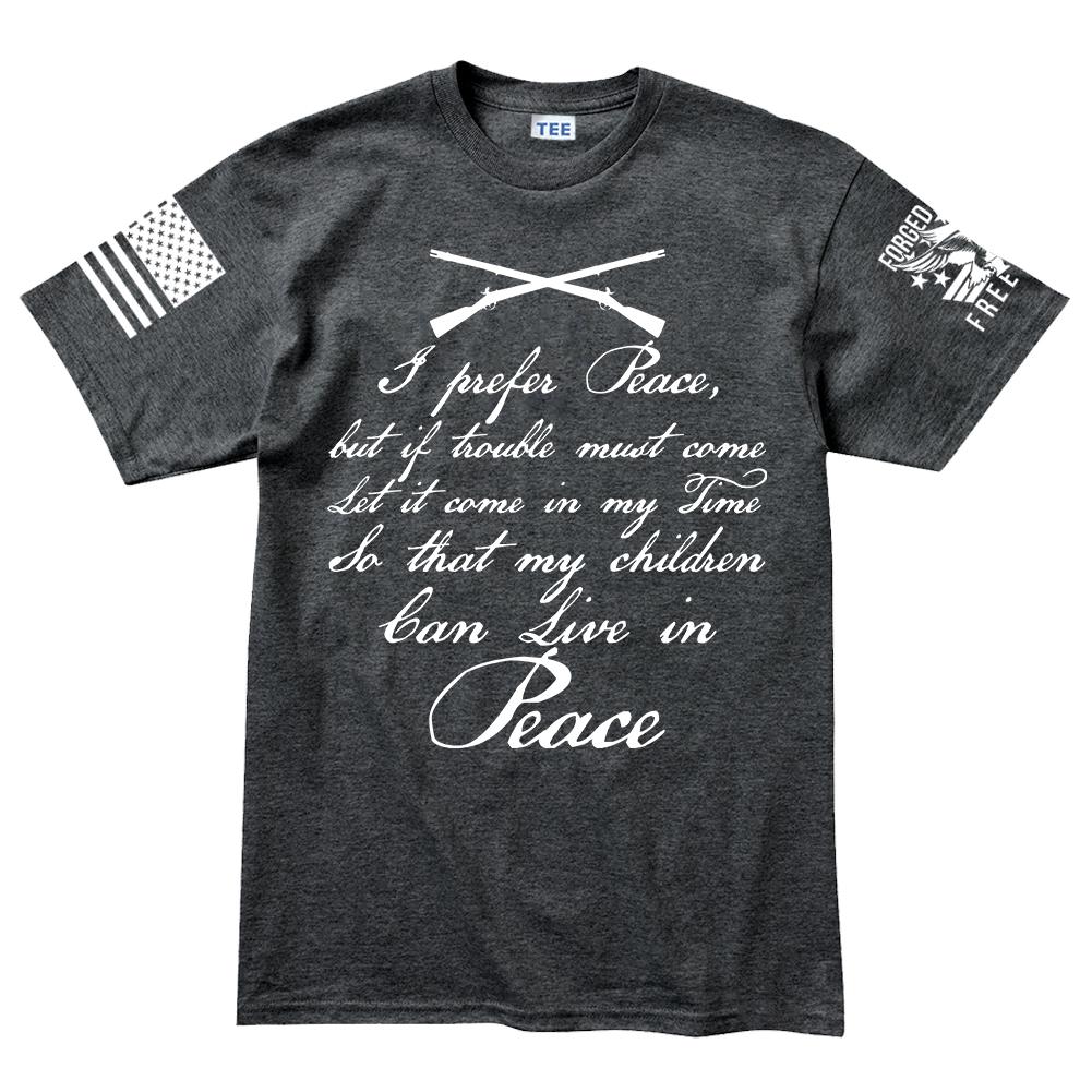 I Prefer Peace Men's T-shirt Style001