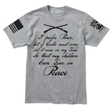 I Prefer Peace Men's T-shirt Style001