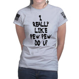I Really Only Pew Ladies T-shirt