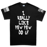 I Really Only Pew Men's T-shirt Style001