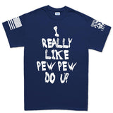 I Really Only Pew Men's T-shirt Style001