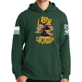I Ride Shotgun Hoodie Style001