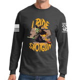 I Ride Shotgun Long Sleeve T-shirt Style001