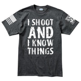 I Shoot And Know Things Men's T-shirt Style001