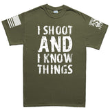 I Shoot And Know Things Men's T-shirt Style001