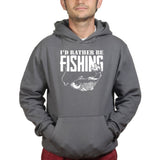 I'd Rather Be Fishing Hoodie Style001