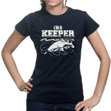 I'm A Keeper Fishing Ladies T-shirt Style001